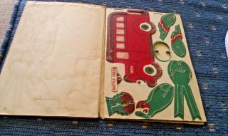 Kellogg ' s presents the Uppity Bus Book 1948 Slottie Toy Advertising 2
