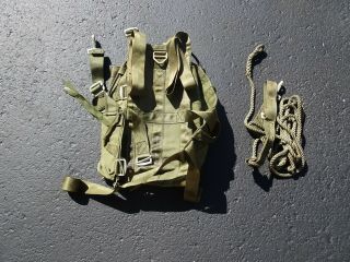 Parachute Harness Weapon And Equipment Bag Military Issue 1974,