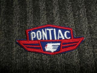Vintage Pontiac Indian Head Patch - 4 3/8 Inches X 2 Inches
