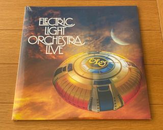 Elo Electric Light Orchestra Live Double Red Vinyl Album