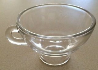 Vintage Clear Glass Canning Funnel Jar Filler W/finger Loop