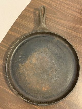 Lodge 10 1/2 " Old Style Griddle - Cast Iron Flat Skillet D 90g Usa