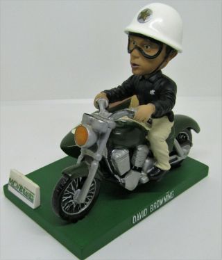 Mayberry Deputy David Browning Motorcycle With Sidecar Bobblehead