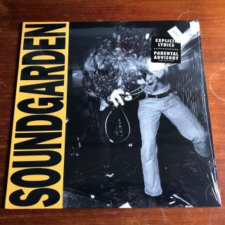 Soundgarden Louder Than Love 1989 Press Sp5252 Shrink Hype Sticker Nm -