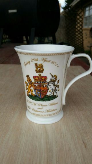 2011 Dunoon The Marriage Of Prince William And Catherine Middleton England Mug