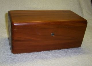 Vintage Lane Cedar Chest Salesman Sample Box.