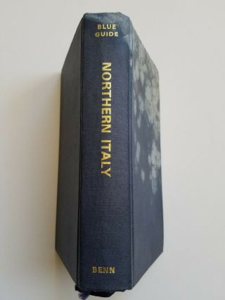 Vintage Blue Guide To Northern Italy From The Alps To Rome 58 Maps,  Plans 1971