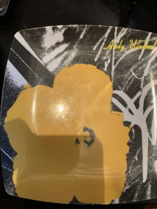Set Of Vintage Andy Warhol Melanine Plates By Precidio 2