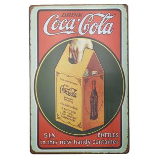 Coca Cola Advertising Vintage Retro Style Metal Tin Signs,  10 Styles Available