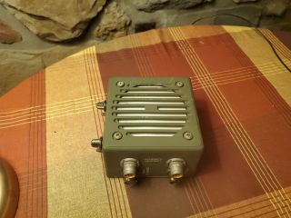 Military Surplus Radio Harris Amplified Speaker Rf - 5980 - Sa001
