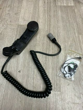 H - 250 Vceb Us Military Radio Handset With Ear Bud Volume Control