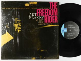 Art Blakey & Jazz Messengers - The Freedom Rider Lp - Blue Note Stereo Vg,