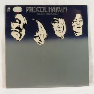 Procol Harum ‎– Broken Barricades Us 1971 1st Issue Lp Factory