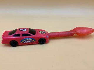 Vintage Cereal Race Car Spoon Lucky Charms Handwash Only