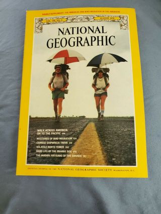 Vintage National Geographic August 1979,  Vol.  156,  No.  2 - Map Supp Not Include