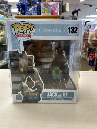Funko Pop Titanfall 2 Jack And Bt 132 Vinyl Figure With Protective Case
