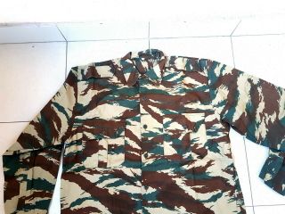 Bosnian Serb Army green tigerstripe camouflage shirt Serbian Serbia krajina war 3