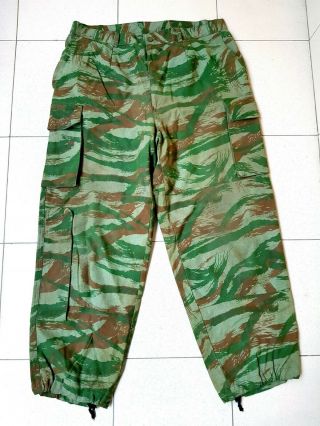 Krajina Army Green Tiger Stripe Camouflage Trousers Serbia Serbian Bosnian Serb