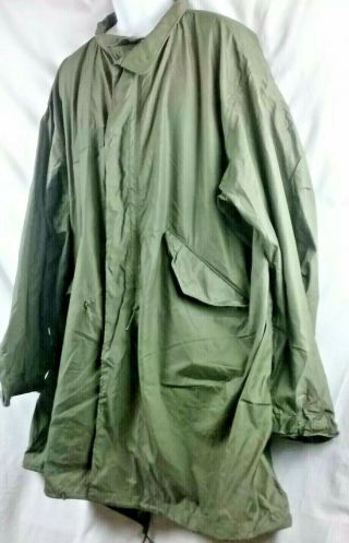 U.  S.  Army Extreme Cold Weather Parka Men’s x - Large Olive Green 3