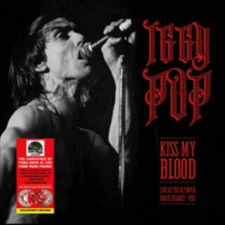 Iggy Pop Kiss My Blood Rsd 2020 3 Lp Splatter Vinyl Box Set Record Store Day