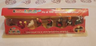 Display Diorama Pack Kinder Surprise Ferrero Lim Edition 8x Incredibles Figures