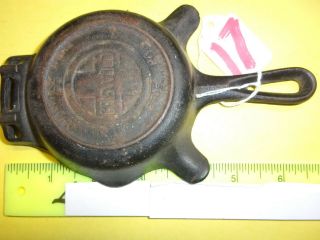ITEM17 GRISWOLD ASHTRAY MATCHHOLDER 00 QUALITY WARE 570A MARK 1.  5 