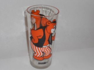 PEPSI COLLECTOR GLASS - MGM Inc 1975 BARNEY BEAR 3