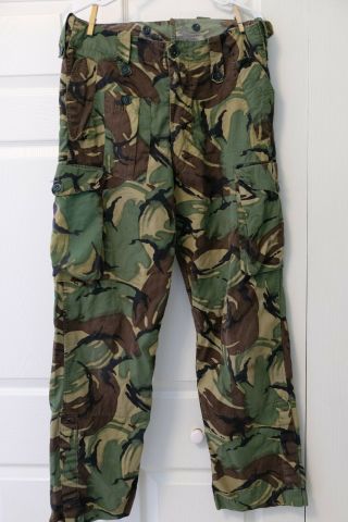 British Military Commando Sas Windproof Arctic Dpm Field Pants Trousers 34x32