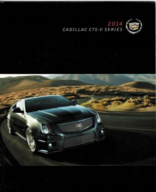 2014 Cadillac Cts - V Series Coupe Sedan Wagon 44 - Page Deluxe Sales Brochure