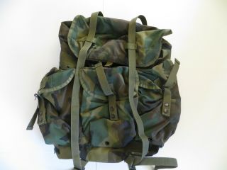Woodland Camouflage Usgi Medium Alice Pack With Straps Lc2