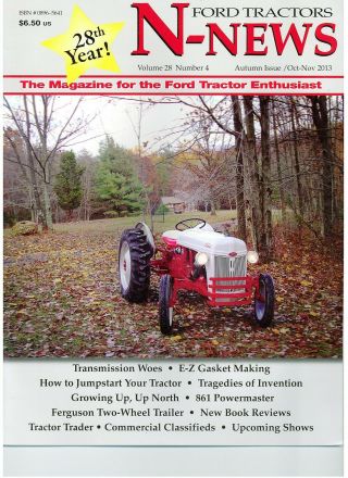 861 Ford Powermaster Tractor,  Ferguson 2 - Wheel Trailer,  8n Transmission Problems
