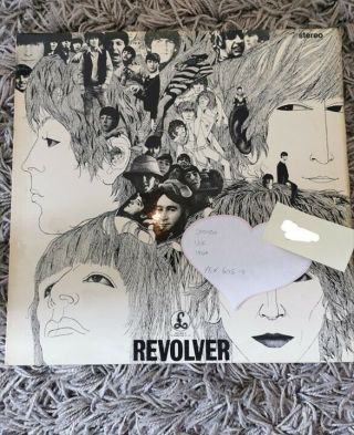 The Beatles Revolver 1st Press Variation B