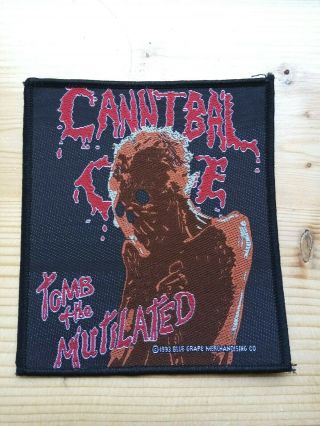 Cannibal Corpse Tomb Of Vintage Patch Org 1993 Rare Deicide Death Dio