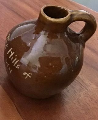 Old Stoneware Scratch Jug Souvenir KY,  From The Hills Of Old Ky 2