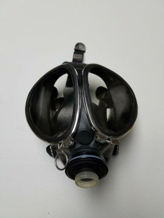Vintage Acme Full Vision Gas Mask Military