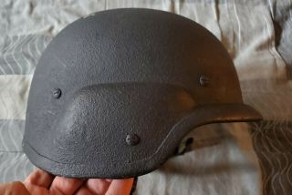 Us Military Made W Kevlar Helmet Size Large