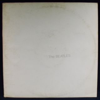 The Beatles - The White Album - Capitol Swbo - 101 With 4 Photos,  Poster - Orange Labels