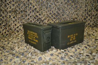 2 Pack Combo 50 Cal / 308 Cal Ammo Can