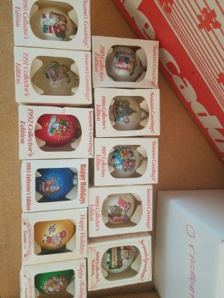 1985 - 1995 Campbell Kids Christmas Ornaments,  Complete