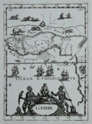 Africa; Guinea - A.  M.  Mallet - 1683