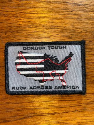 Very Rare - Goruck Tough Ruck Across America Patch