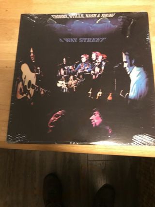 Crosby Stills Nash And Young 4 Way Street Double Lp Nm