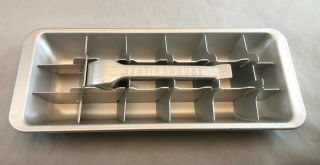 Vintage Westinghouse Aluminum Ice Cube Tray Life Lever Action -
