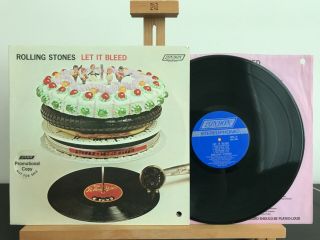 Rolling Stones Let It Bleed London Records Nps - 4 Promo Usa 1969 Nm/vg,