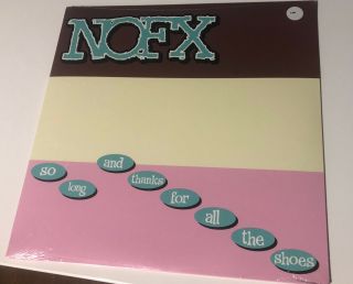 Nofx So Long And Thanks For All The Shoes On Tan Vinyl 1/500 Epitaph Exc
