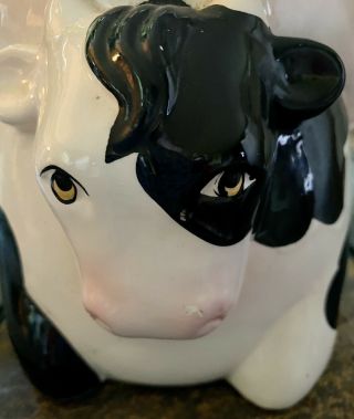 Cow Pig and Chicken Cookie Jar 3