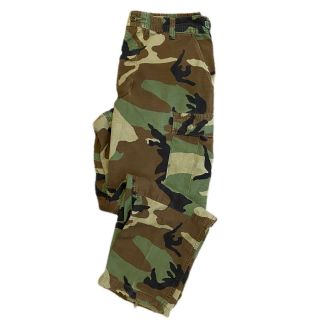 Us Military Bdu Woodland Camo Pants Medium - Short