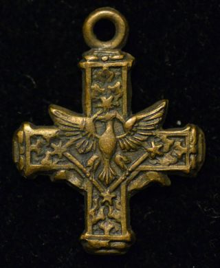 Distinguished Service Cross Dsc - Model 1918 - Miniature - Authentic