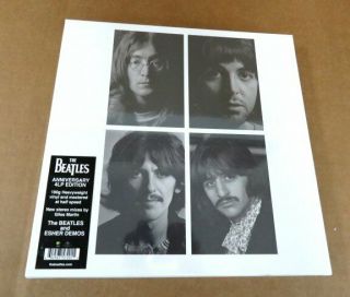 Beatles White Album Annivesary 4 - Lp Vinyl Set Esher Demos Nr