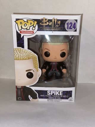 Funko Pop Buffy The Vampire Slayer - Spike 124 W/ Protector